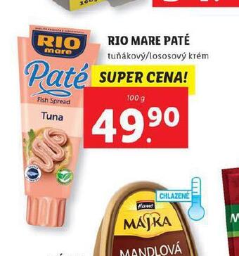 Lidl Rio mare paté nabídka