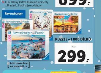 Lidl Puzzle 1000 dílků nabídka