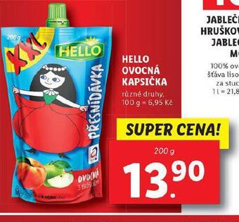 Hello ovocná kapsička
