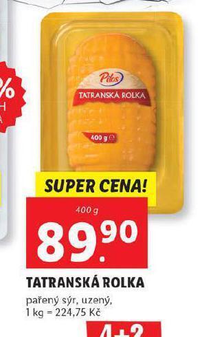Lidl Tatranská rolka nabídka