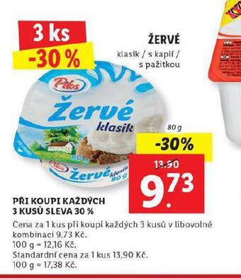 Lidl Žervé nabídka