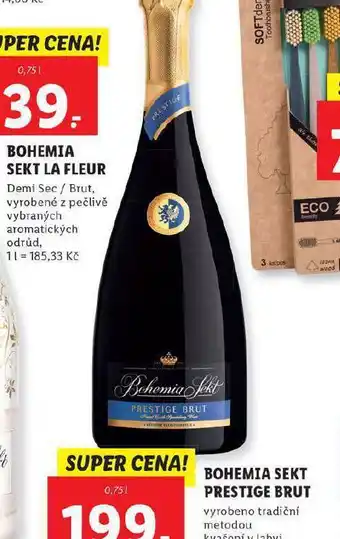 Lidl Bohemia sekt prestige brut nabídka