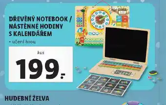 Dřevěný notebook