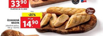 Lidl Česneková bageta nabídka