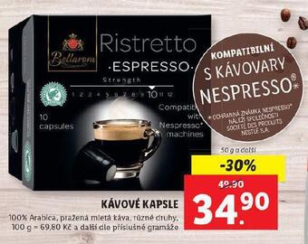 Lidl Kávové kapsle nabídka