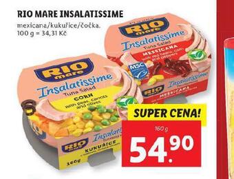 Lidl Rio mare insalatissime nabídka