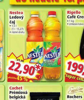 Norma Nestea ledový čaj nabídka