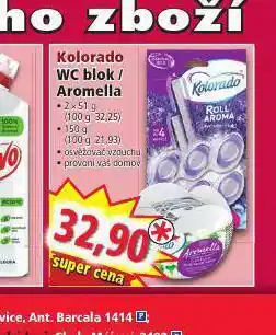 Norma Kolorado wc blok / aromella nabídka