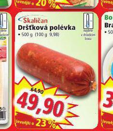 Norma Dršťková polévka nabídka
