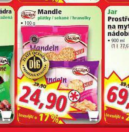 Norma Mandle plátky, sekané, hranolky nabídka