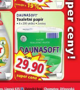 Norma Daunasoft toaletní papír nabídka