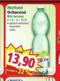 Norma Mattoni ochucená nabídka