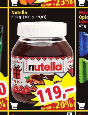 Norma Nutella nabídka