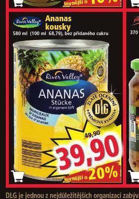 Norma Ananas kousky nabídka