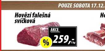 ZEMAN Hovězí falešná svíčková, 1 kg nabídka