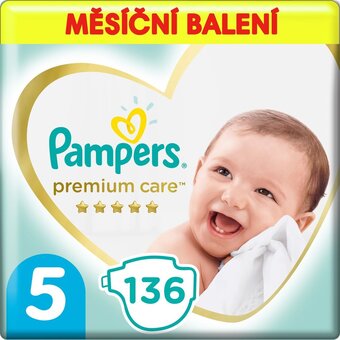Rohlik.cz Pampers premium care junior jednorázové plenky 5 (11–16 kg) nabídka
