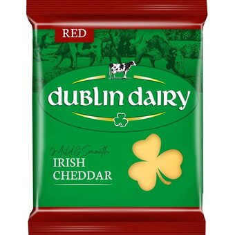 Dublin dairy irish cheddar red bloček