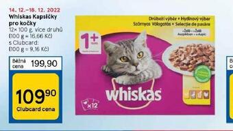 Tesco Whiskas kapsičky pro kočky nabídka