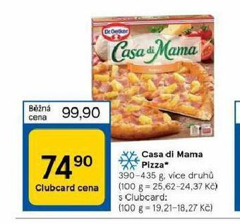 Tesco Casa di mama pizza nabídka