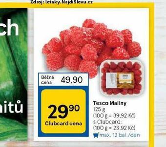 Tesco Maliny nabídka