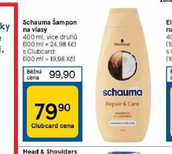 Tesco Schauma šampon nabídka