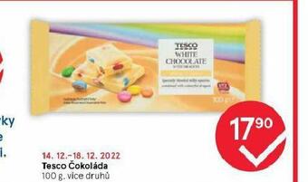 Tesco Tesco čokoláda nabídka
