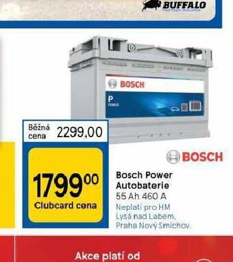 Tesco Bosch power autobaterie 55 ah nabídka