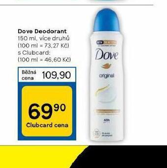 Dove deodorant