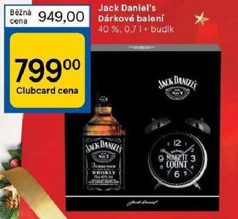 Tesco Jack daniel´s dárkové balení nabídka