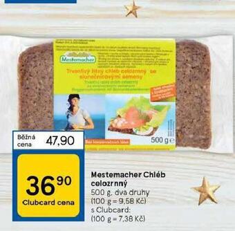 Tesco Mestemacher chléb celozrnný nabídka