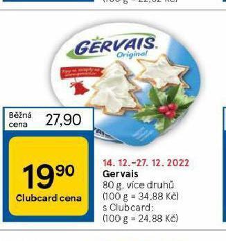 Tesco Gervais nabídka