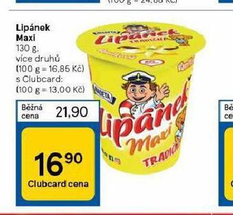 Tesco Lipánek maxi nabídka