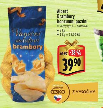 Jip Brambory konzumní pozdní nabídka