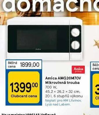 Tesco Mikrovlnná trouba nabídka