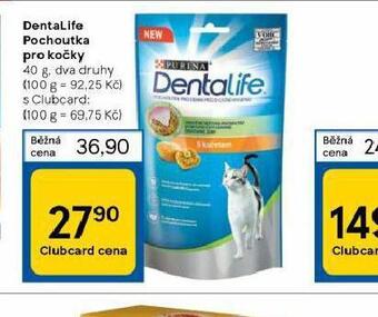 Tesco Dentalife pochoutky pro kočky nabídka