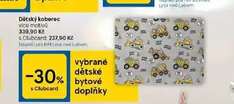 Tesco Dětský koberec nabídka