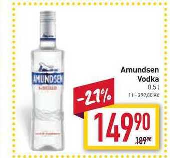 Billa Amundsen vodka 0,5l nabídka