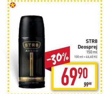 Billa Str8 deosprej 150 ml nabídka