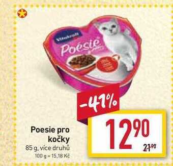 Billa Poesie pro kočky 85 g nabídka