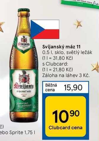Tesco Svijanský máz 11 0,5 l nabídka