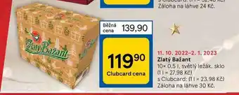 Tesco Zlatý bažant 10 x 0.5 i nabídka