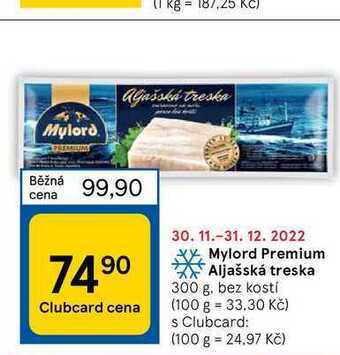 Mylord premium aljašská treska 300 g