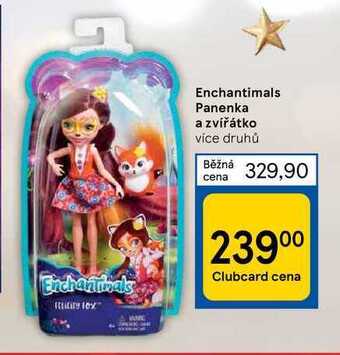 Tesco Enchantimals panenka a zvířátko nabídka