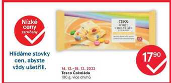 Tesco Tesco čokoláda 100 g nabídka