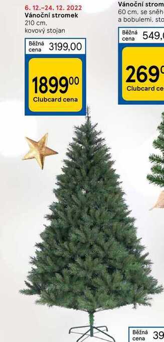 Tesco Vánoční stromek nabídka