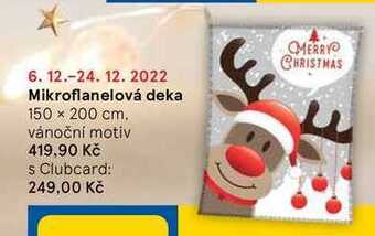 Tesco Mikroflanelová deka nabídka