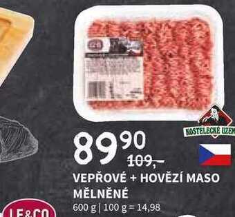 Terno Vepřové + hovězí maso mělněné 600 g nabídka