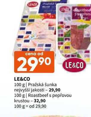 Terno Le&co 100 g nabídka