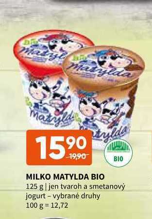 Terno Milko matylda bio 125 g nabídka