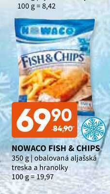 Terno Nowaco fish & chips 350 g nabídka